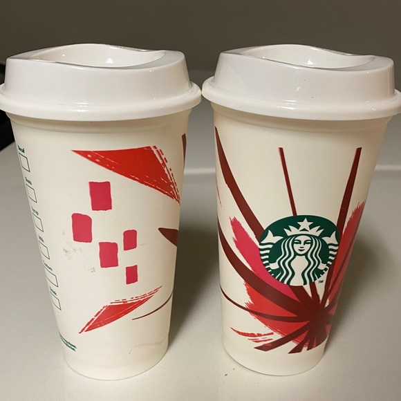 Starbucks Reusable Coffee Cups Bundle Drinkware - Picture 2 of 3